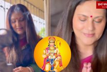 TV's Sita Deepika Chikhalia immersed in Bajrang Bali devotion on Hanuman Jayanti