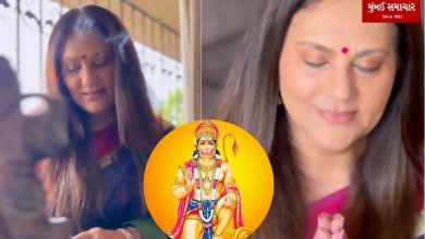 TV's Sita Deepika Chikhalia immersed in Bajrang Bali devotion on Hanuman Jayanti