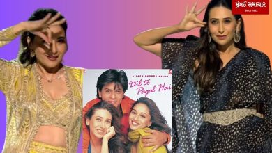Dil to pagal hai-dance sequence-Madhuri Dixit-Karishma Kapoor-SRK-Bollywood