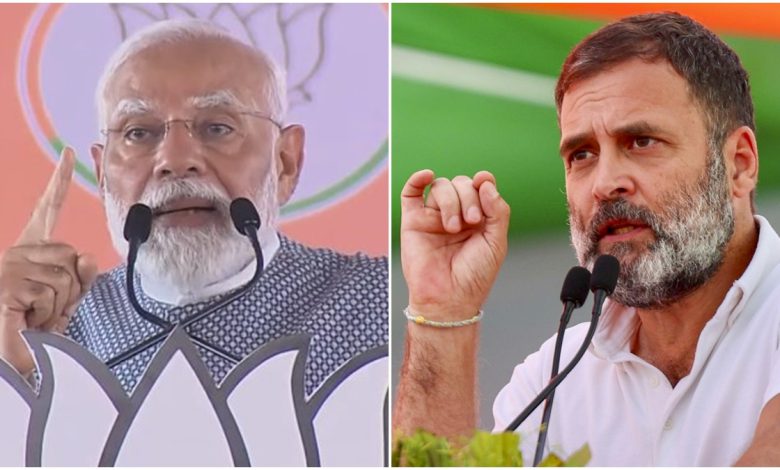 Rahul's response to PM Modi's Adani-Ambani statement