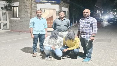 In Borivali Rs. Two people were caught with drugs worth 1.12 crores