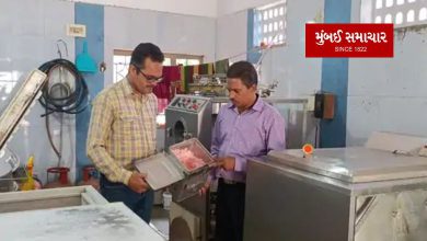 Tawai, food department raids Delight Ice Cream on ice cream makers in Rajkot