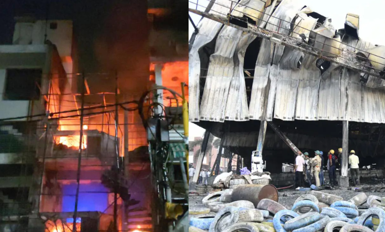 Delhi Rajkot Fire twin tragedy