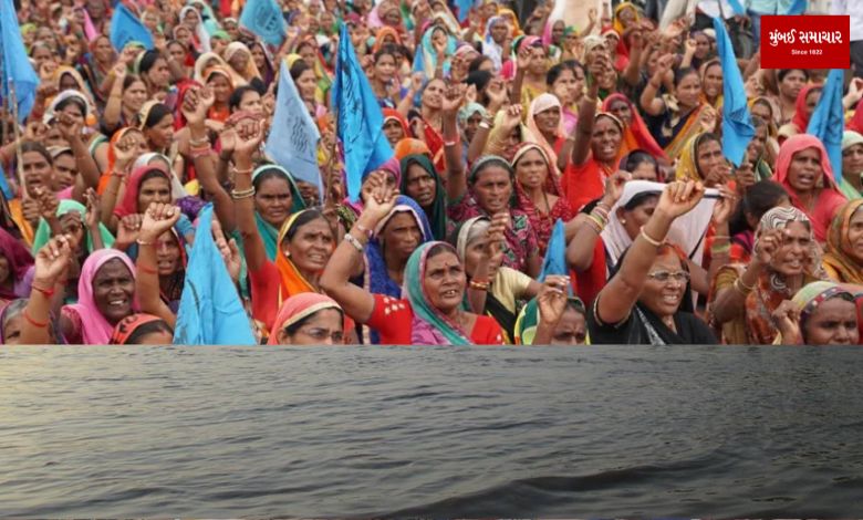 The pride of the people of Surendranagar's rented village, 'They will vote for the party that will bring Narmada water'.