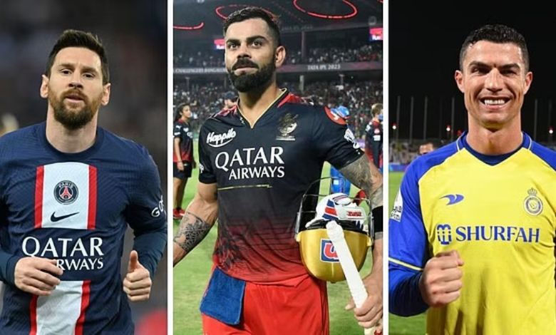 Virat Kohli became No.1 in this regard, leaving behind Cristiano Ronaldo, Lionel Messi…