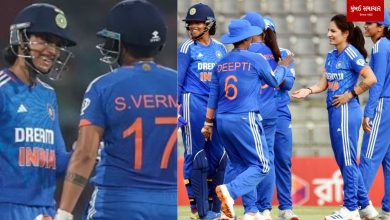 India Women take a 3-0 lead in T20I series, Bangladesh's 6th defeat in a row