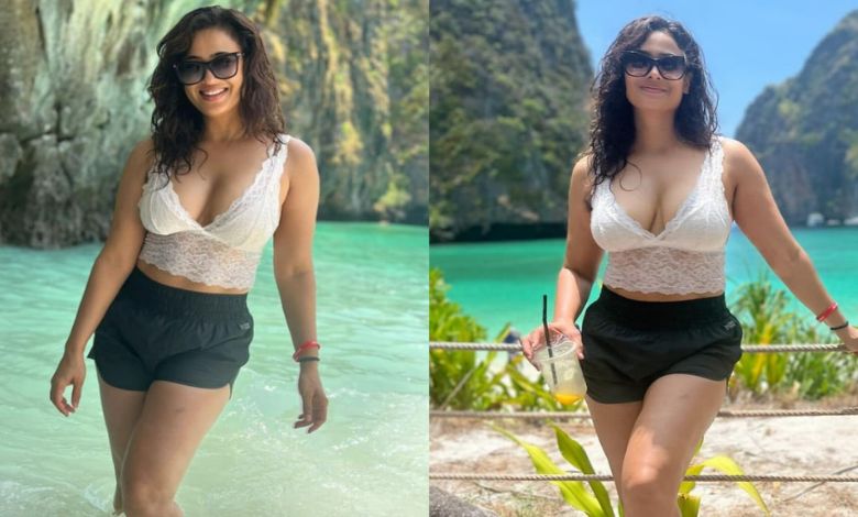 Shweta Tiwari's pictures enjoying vacation went viral, fans were stunned