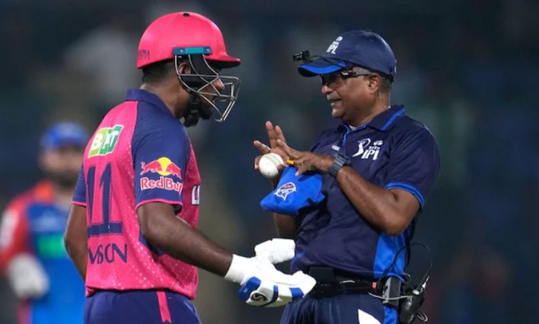 After arguing with two umpires, Samson's match fee was deducted, know how much