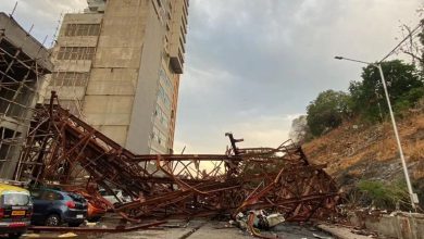 Metal parking tower collapses in Wadala