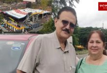 Hoarding tragedy in Ghatkopar: ATC retired general manager, wife's body taken out of car
