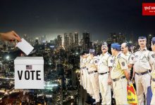 Heavy police security in the city for polling