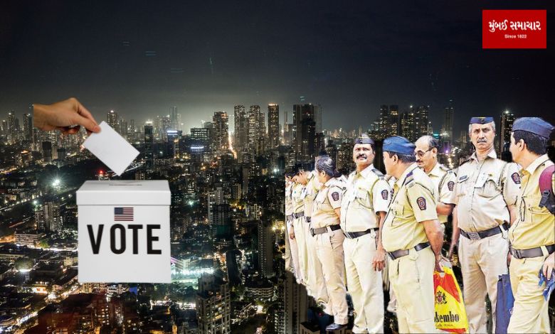 Heavy police security in the city for polling