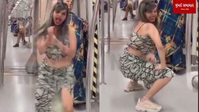 The video of thumka or obscene dance performed by a girl in a metro train has gone viral