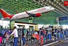 A record number of tourists traveled to Mumbai airport in April