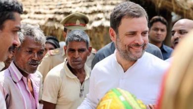 Rahul Gandhi arrived to convince the angry villagers to vote, people gave this reaction