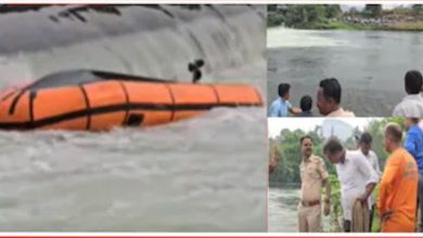 Three SDRF jawans died when the boat capsized during the rescue operation