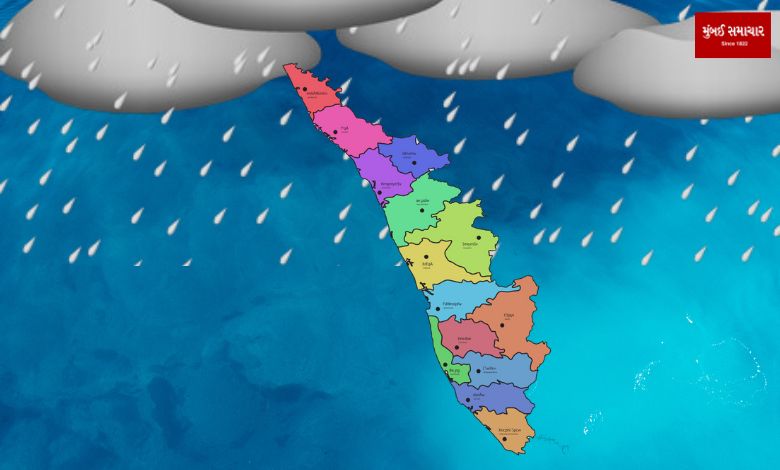 Heavy rains in Kerala: Orange Alert in 3 districts