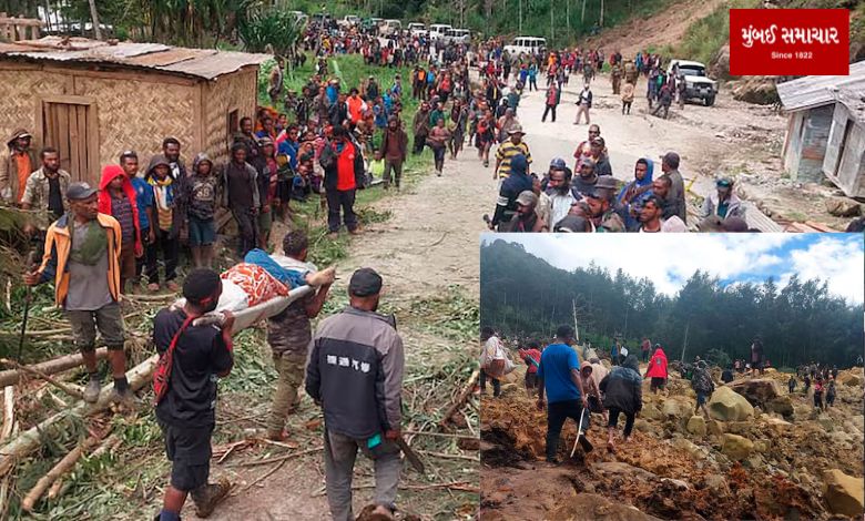 670 people feared dead in landslides in Papua New Guinea