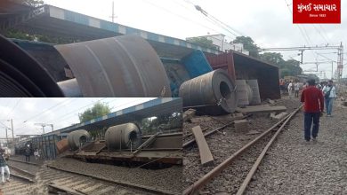 Derailment of goods train in Palghar: Mumbai-Surat train service disrupted