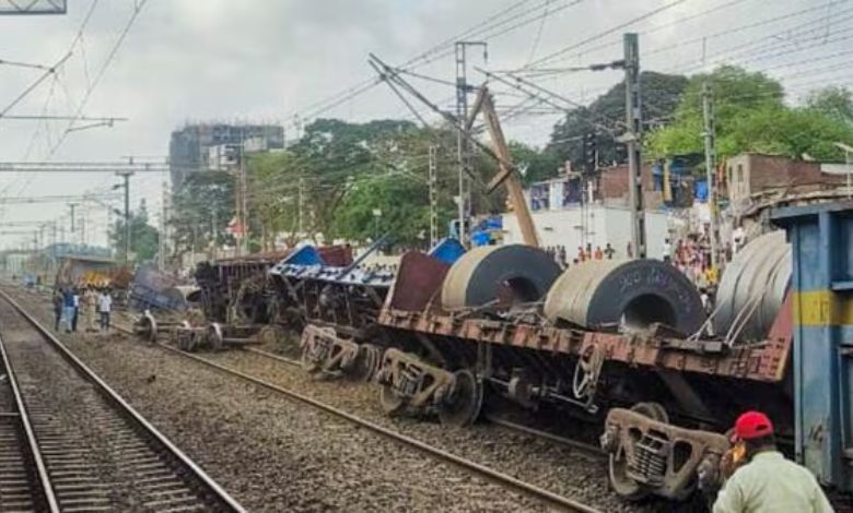 A freight train derailed near Palghar affecting the timing of these trains coming from Gujarat