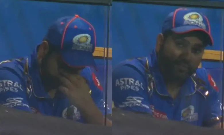 Rohit sad despite winning, teary-eyed in the dressing-room or what?