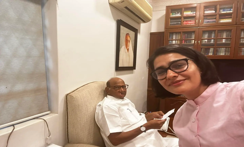 Sonia Duhan quits NCP blow to Sharad Pawar