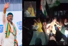 Karnataka Deputy Chief Minister DK Shivakumar slaps Congress worker in Haveri, VIDEO goes viral