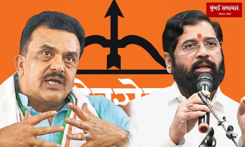 Sanjay Nirupam's entry into Eknath Shinde's Shivsena