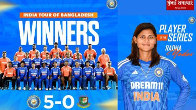 Indian women's cricket team whitewashed Bangladesh, know how many matches Lagalgat won
