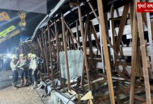 Collapsed hoarding illegal in Ghatkopar