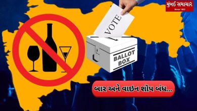 Bars and wine shops closed on this day due to Lok Sabha elections.