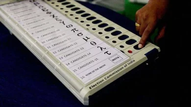 What happens if a Voter presses the Button twice on the EVM Machine