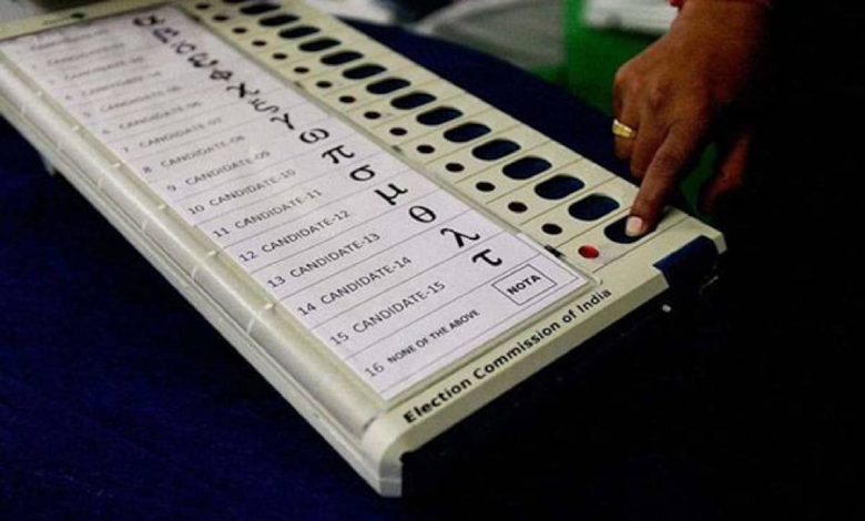 What happens if a Voter presses the Button twice on the EVM Machine
