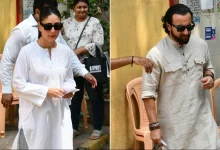 Know how Kareena Kapoor and Saif Ali Khan arrived to cast their vote