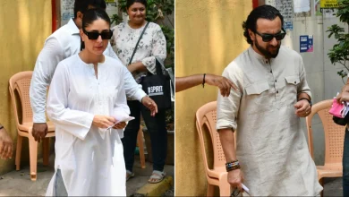 Know how Kareena Kapoor and Saif Ali Khan arrived to cast their vote