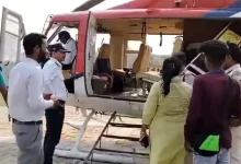 kharge helicopter bihar