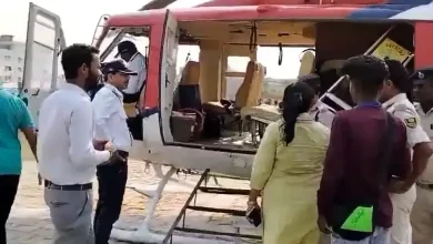 kharge helicopter bihar