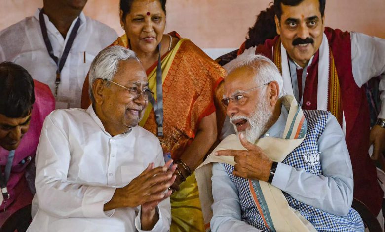 'We want Narendra Modi to become Chief Minister again': Nitish Kumar's slippy tongue
