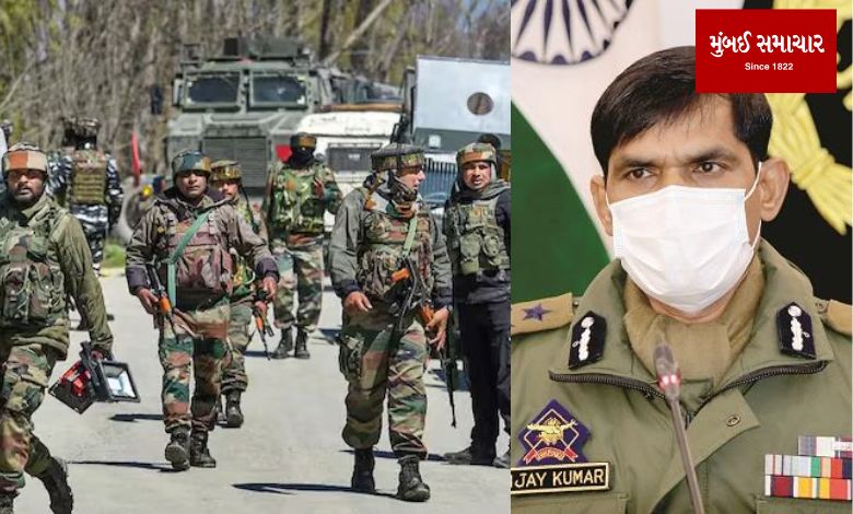 Jammu Kashmir: Security forces got a big success, three terrorists including the top commander of the army, Basit Ahmad, were killed.