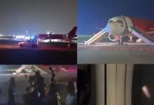 Bengaluru to Kochi flight engine catches fire at Bengaluru Airport
