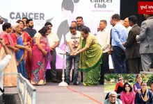 In Rajkot, 75 women who won the fight against cancer did a rap walk