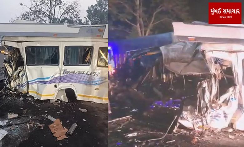 Mini bus going to Vaishnodevi met with an accident, 7 died