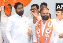 Loksabha Election 2024: Big shock to Uddhav Thackeray, this leader joined Eknath Shinde's Shiv Sena