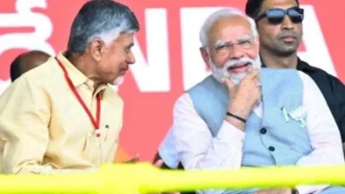 What did PM Narendra Modi do with Chandrababu Naidu on stage? The video went viral...