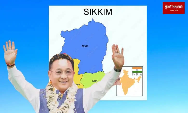 As Chief Minister of Sikkim P. S. Tamang will take oath on June 10