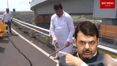 Calling the crack on the approach road as the crack of Atal Setu, the Congress lied? Know what the real thing is…