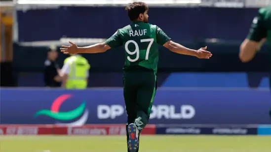 Rauf make history with 100 T20I wickets