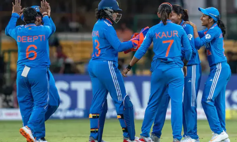 Indian women won in a thriller of a high-scoring match