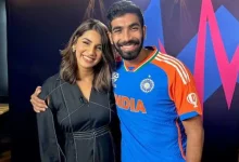 What did Indian cricketer Jasprit Bumrah's wife do in the World Cup or what is being discussed?