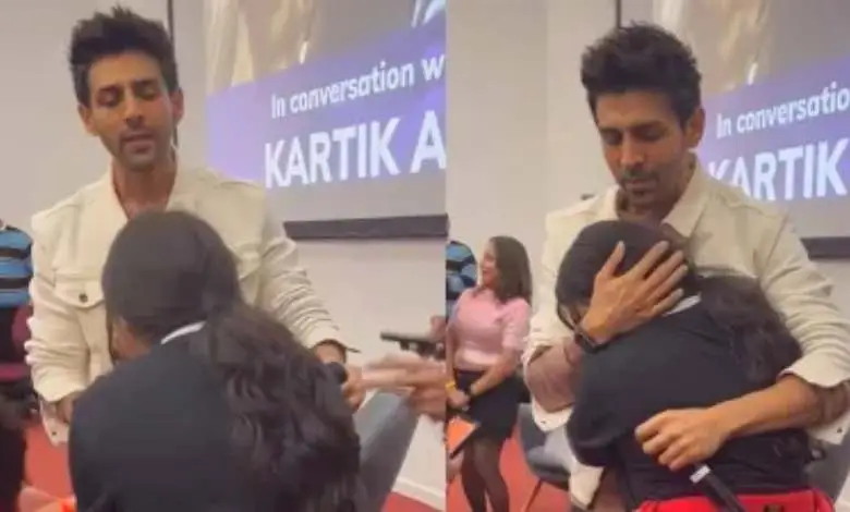 Karthik Aryan did something with a female fan that...